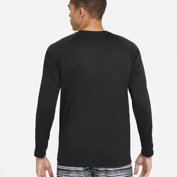 Nike men's long sleeve hydro rash guard discount